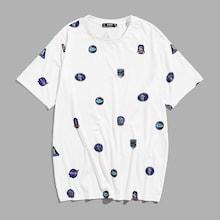 Shein Men Allover Print T-shirt