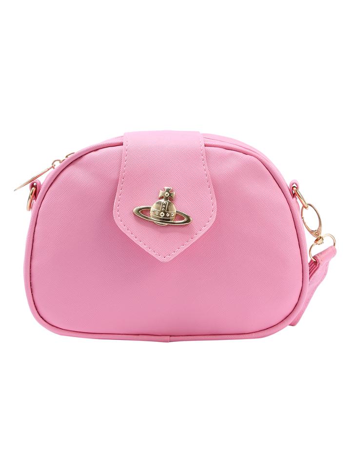 Shein Pink Top Strap Closure Shoulder Bag