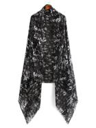 Shein Heart Print Lightweight Scarf