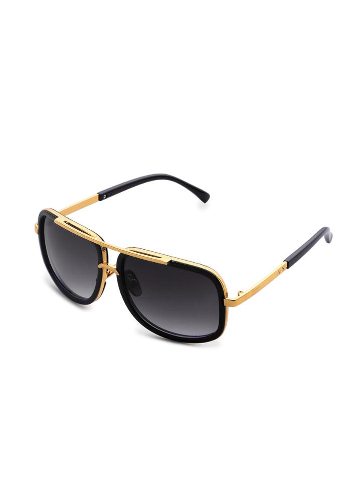 Shein Contrast Top Bar Sunglasses