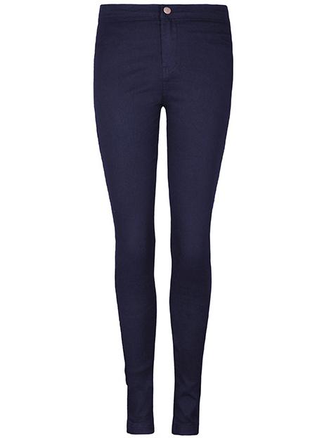 Shein Navy Slim Denim Pencil Pant