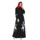 Shein Floral Print Long Hijab Dress