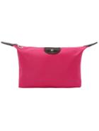 Shein Hot Pink Zipper Makeup Bag