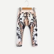 Shein Boys Tiger Print Pants