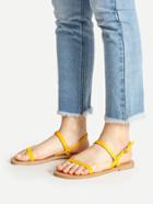 Shein Simple Strappy Flat Sandals