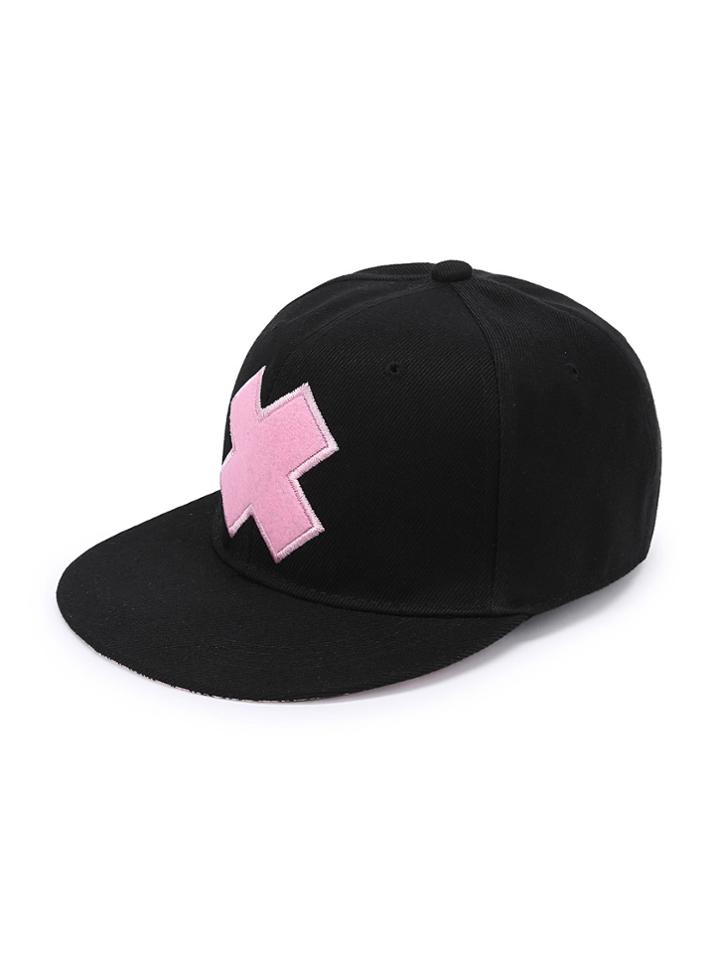 Shein Contrast X Embroidery Cap