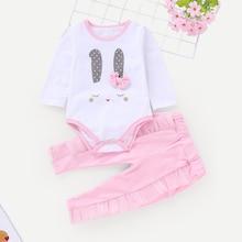 Shein Baby Bow Detail Romper With Pants
