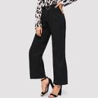 Shein O-ring Belted Solid Pants