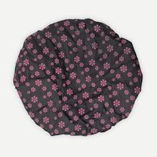Shein Flower Pattern Waterproof Shower Cap