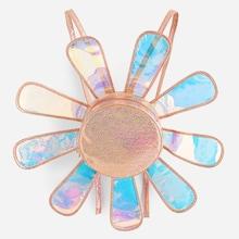 Shein Flower Shaped Glitter Backpack