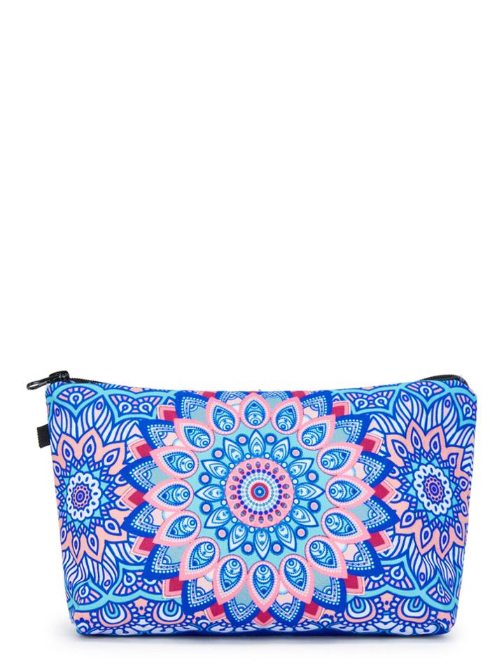Shein Graphic Print Zipper Pouch