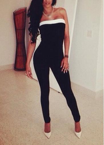 Rosewe Off The Shoulder Ankle Length Jumpsuit