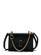 Shein Chain Detail Suede Flap Bag