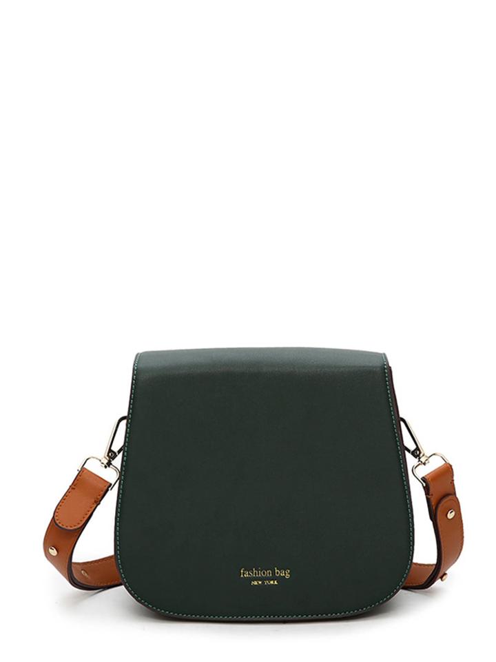 Shein Flap Bag With Contrast Strap