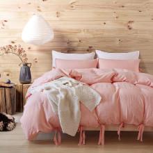 Shein Solid Tie Sheet Set