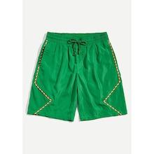 Shein Men Drawstring Waist Braided Strap Detail Shorts