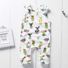 Shein Girls Cactus Print Romper