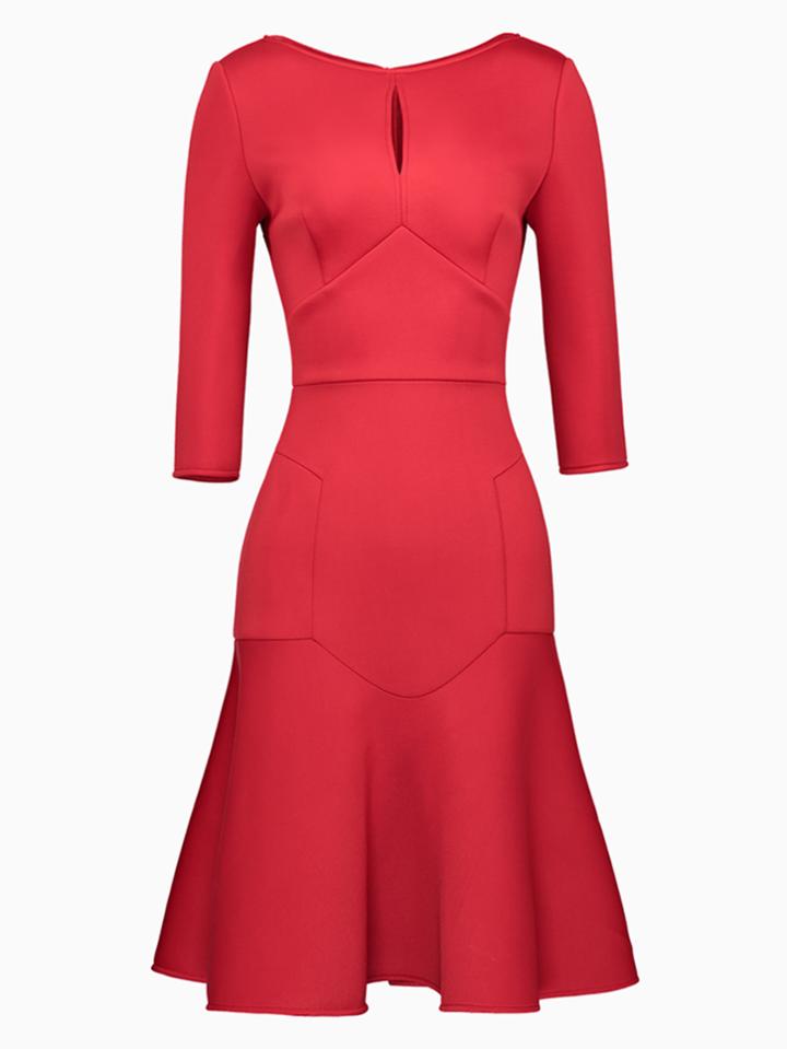 Shein Keyhole Front Mermaid Dress