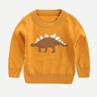 Shein Toddler Boys Dinosaur Print Sweater