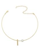 Shein Gold Plated Collar Necklace