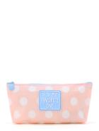 Shein Polka Dot Slogan Pouch