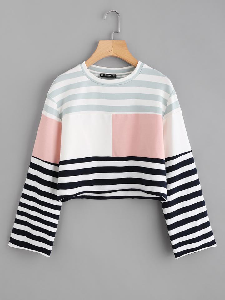 Shein Cut And Sew Crop Top