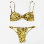 Shein Leopard Bikini Set