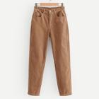 Shein Pocket Detail Corduroy Pants