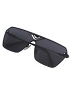 Shein Grey Square Gradient Lens Sunglasses
