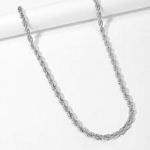 Shein Men Spiral Design Necklace