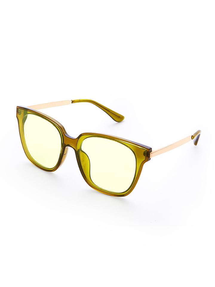 Shein Retro Chunky Frame Glasses