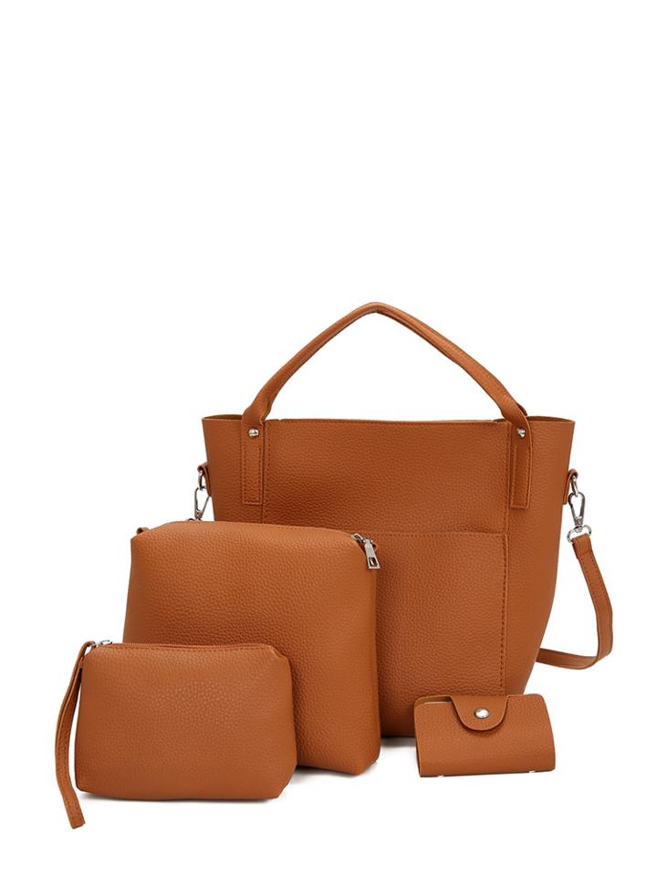 Shein Pu Combination Bag Set 4pcs