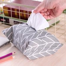 Shein Geometric Print Tissue Storage Bag