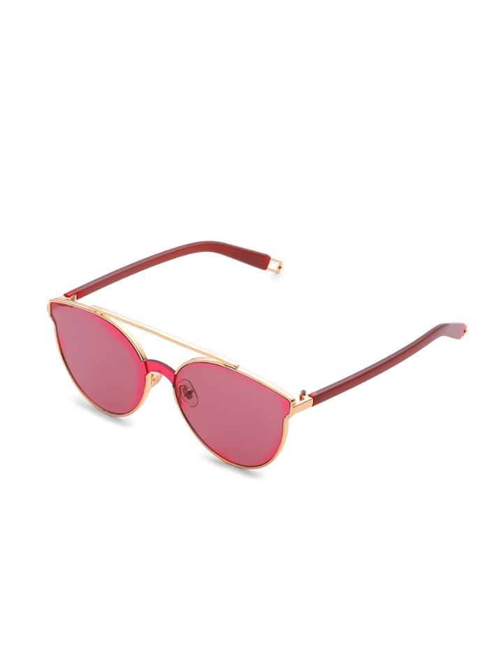 Shein Flat Lens Top Bar Sunglasses