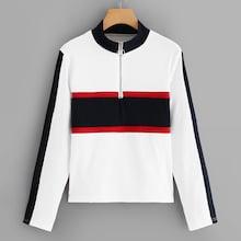 Shein Quarter Zip Sweatshirt