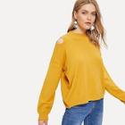 Shein Drop Shoulder Cut Out Jumper