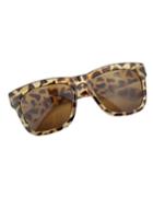 Shein Square Shape Leopard Sunglasses