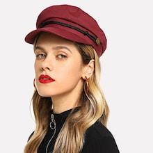 Shein Contrast Cord Baker Boy Cap