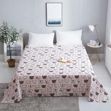 Shein Cartoon Print Flat Sheet 1pc