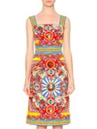 Shein Multicolor Spaghetti Strap Sleeveless Print Dress