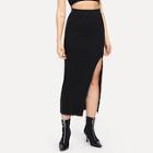 Shein Side Plit Long Skirt