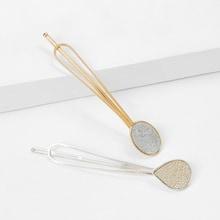 Shein Rhinestone Detail Hair Clip Set 2pcs