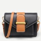 Shein Two Tone Flap Shoulder Bag