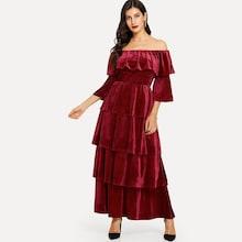 Shein Ruffle Tiered Layer Dress