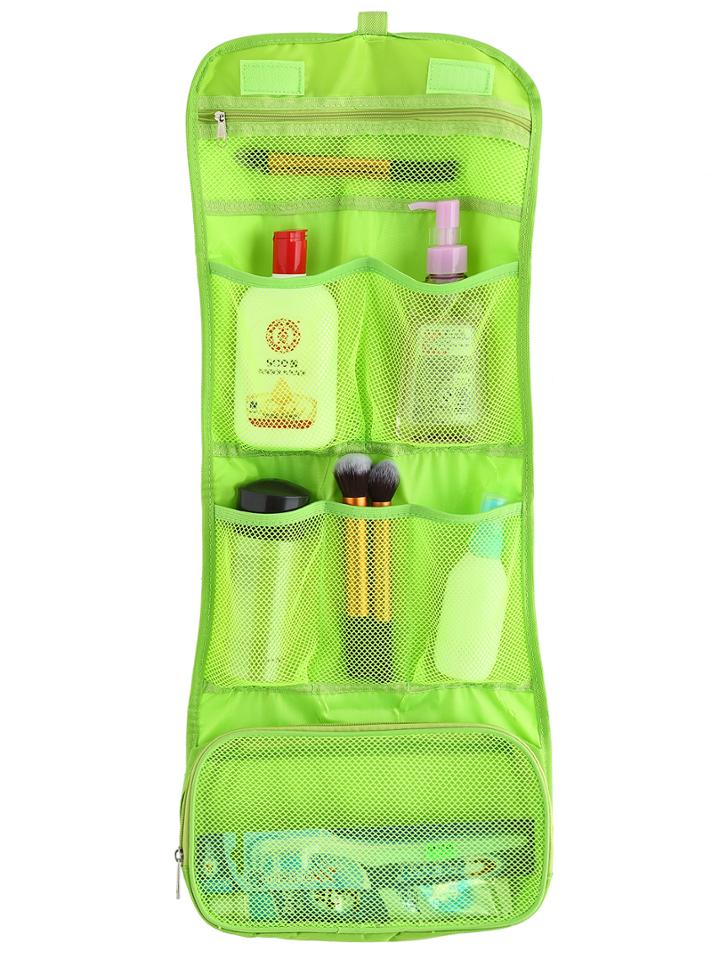 Shein Green Layered Wash Bag