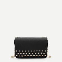 Shein Studded Detail Chain Crossbody Bag
