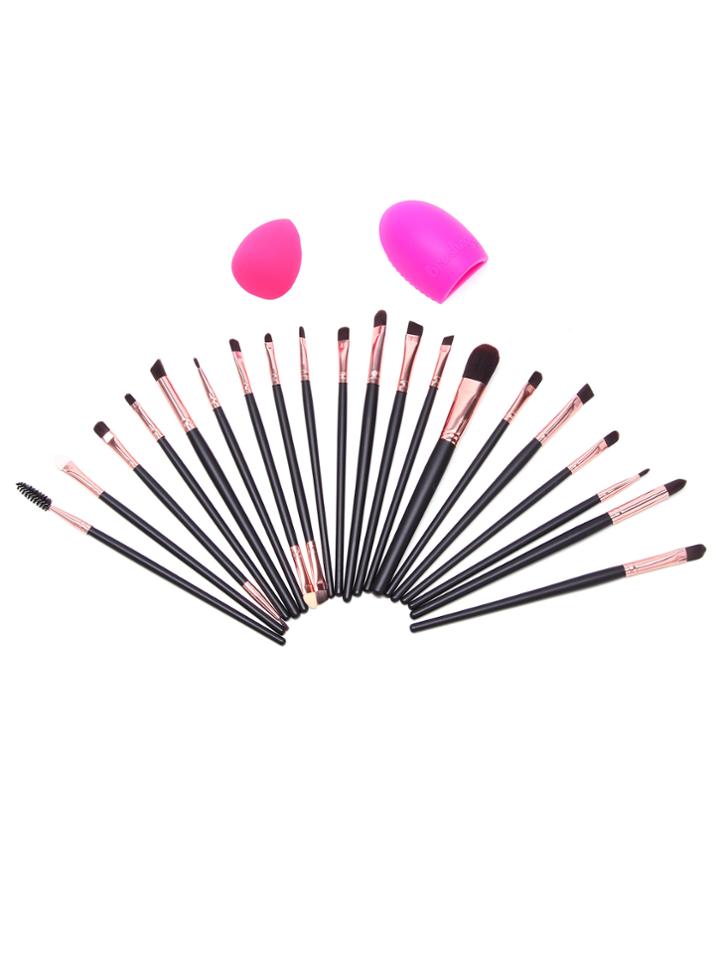 Shein 22pcs Brush Cleaning Brush Makeup Brush Makeup Tool Set