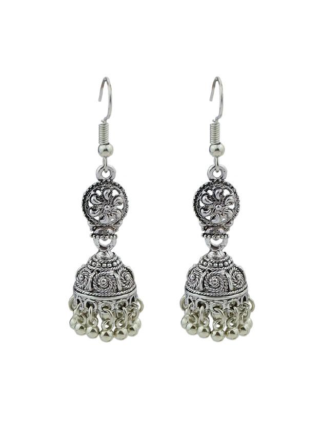Shein Flower Bells Pattern Dangle Earrings