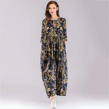Shein Floral Print Knot Front Dress