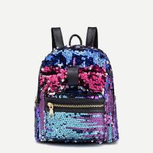 Shein Sequin Decor Backpack